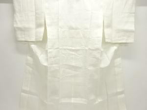 アンティーク　透かし織流水に花模様夏用長襦袢